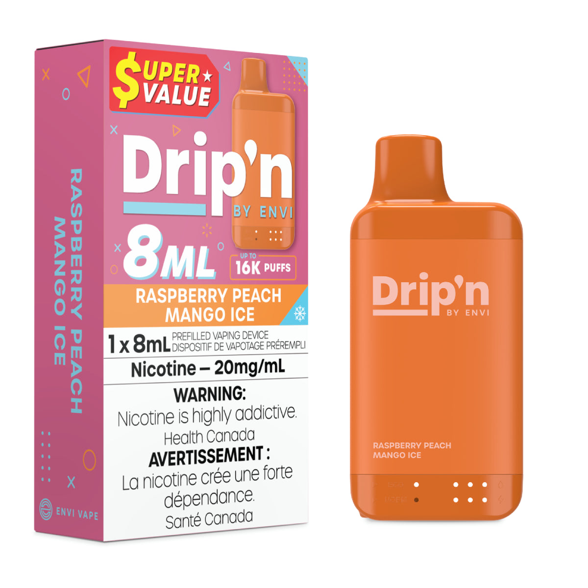 Drip'n 8mL 16K Puff