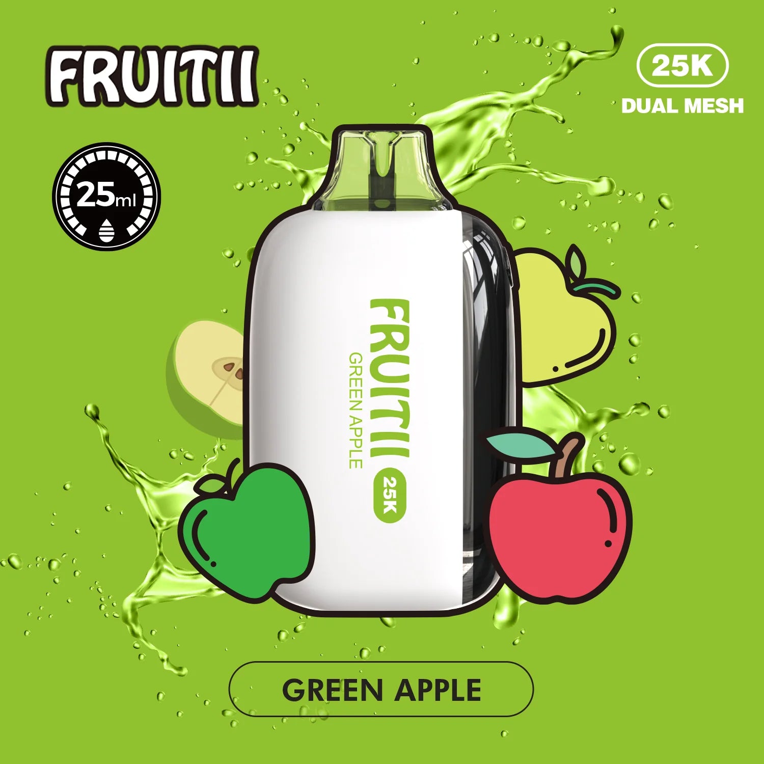 Fruitii 25K Puffs Disposable Rechargeable Vape