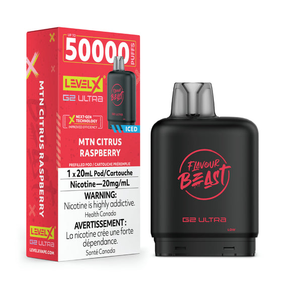 Level X Flavour Beast G2 Ultra 50K POD ONLY
