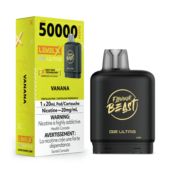 Level X Flavour Beast G2 Ultra 50K POD ONLY