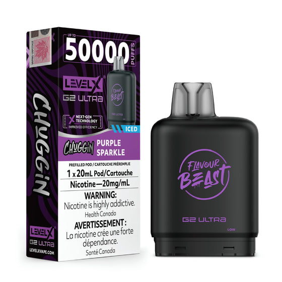 Level X Flavour Beast G2 Ultra 50K POD ONLY