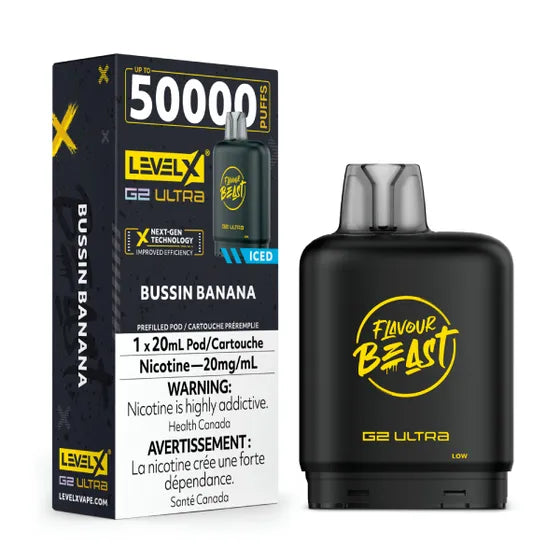Level X Flavour Beast G2 Ultra 50K POD ONLY