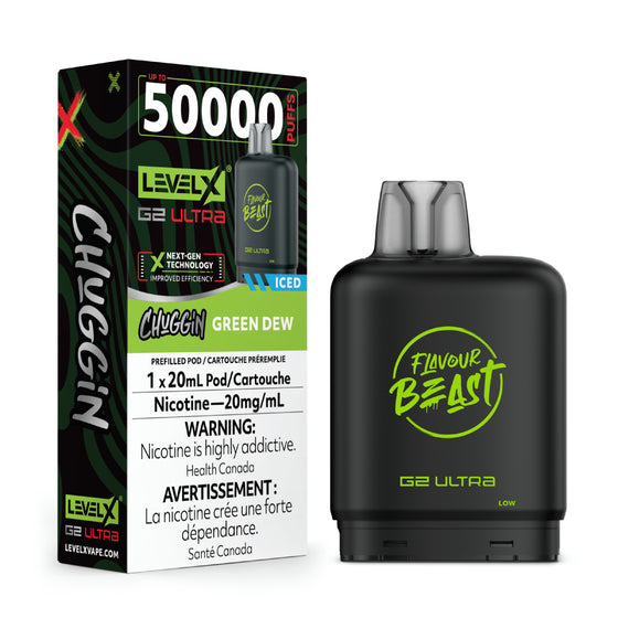 Level X Flavour Beast G2 Ultra 50K POD ONLY