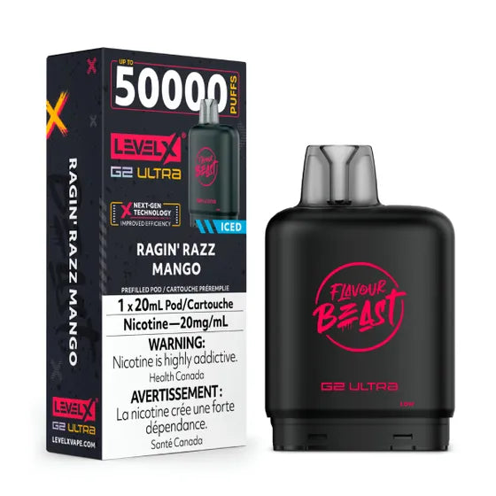 Level X Flavour Beast G2 Ultra 50K POD ONLY