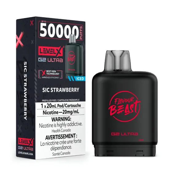 Level X Flavour Beast G2 Ultra 50K POD ONLY