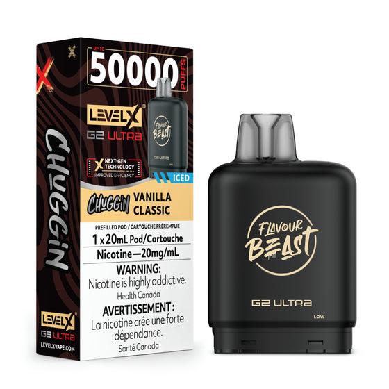 Level X Flavour Beast G2 Ultra 50K POD ONLY