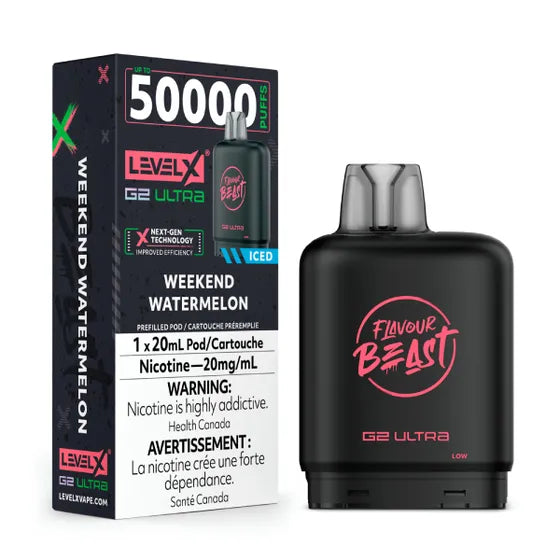 Level X Flavour Beast G2 Ultra 50K POD ONLY
