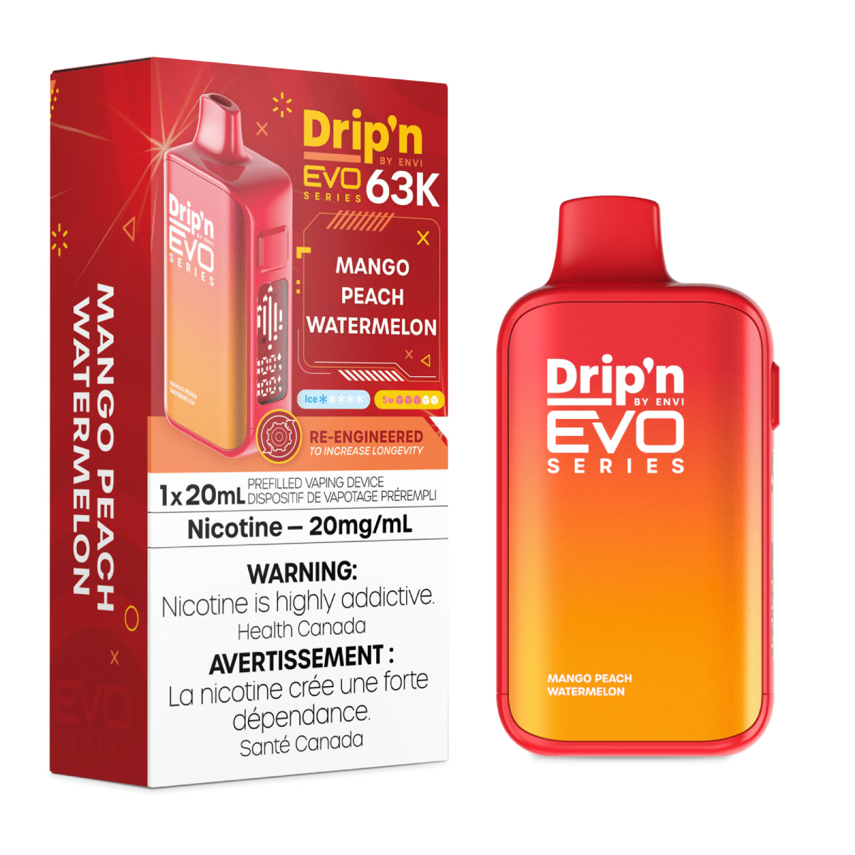 Dripn Evo 63K Disposable Vape