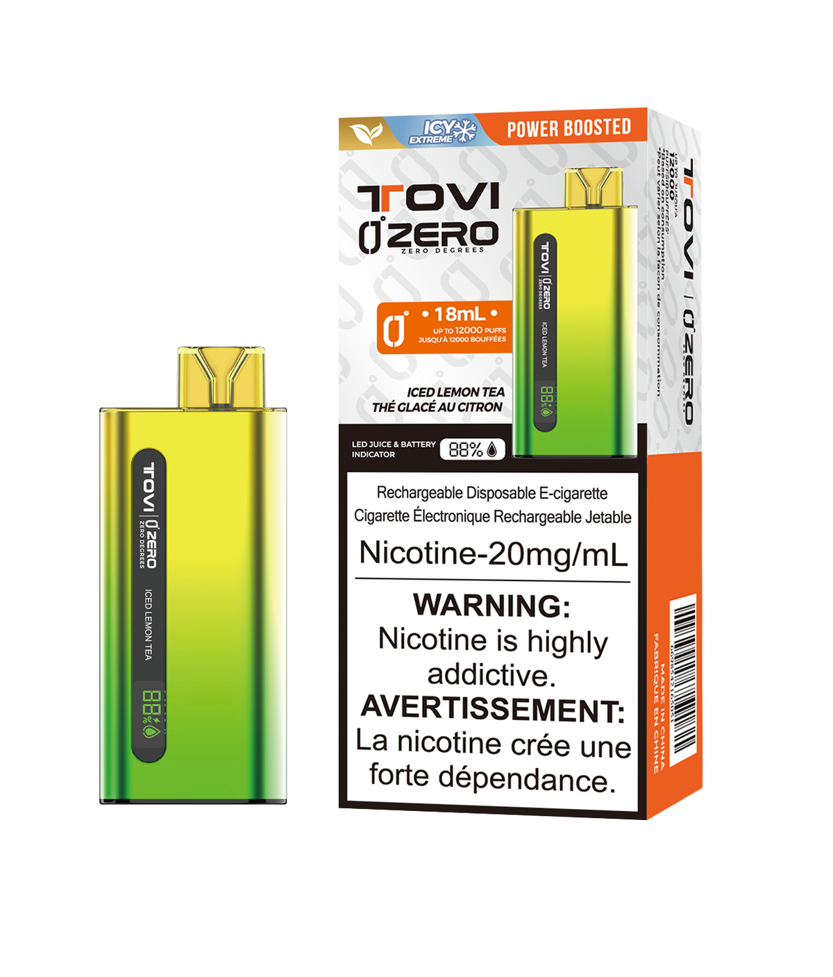 Zero 7500 Super Icy Disposable