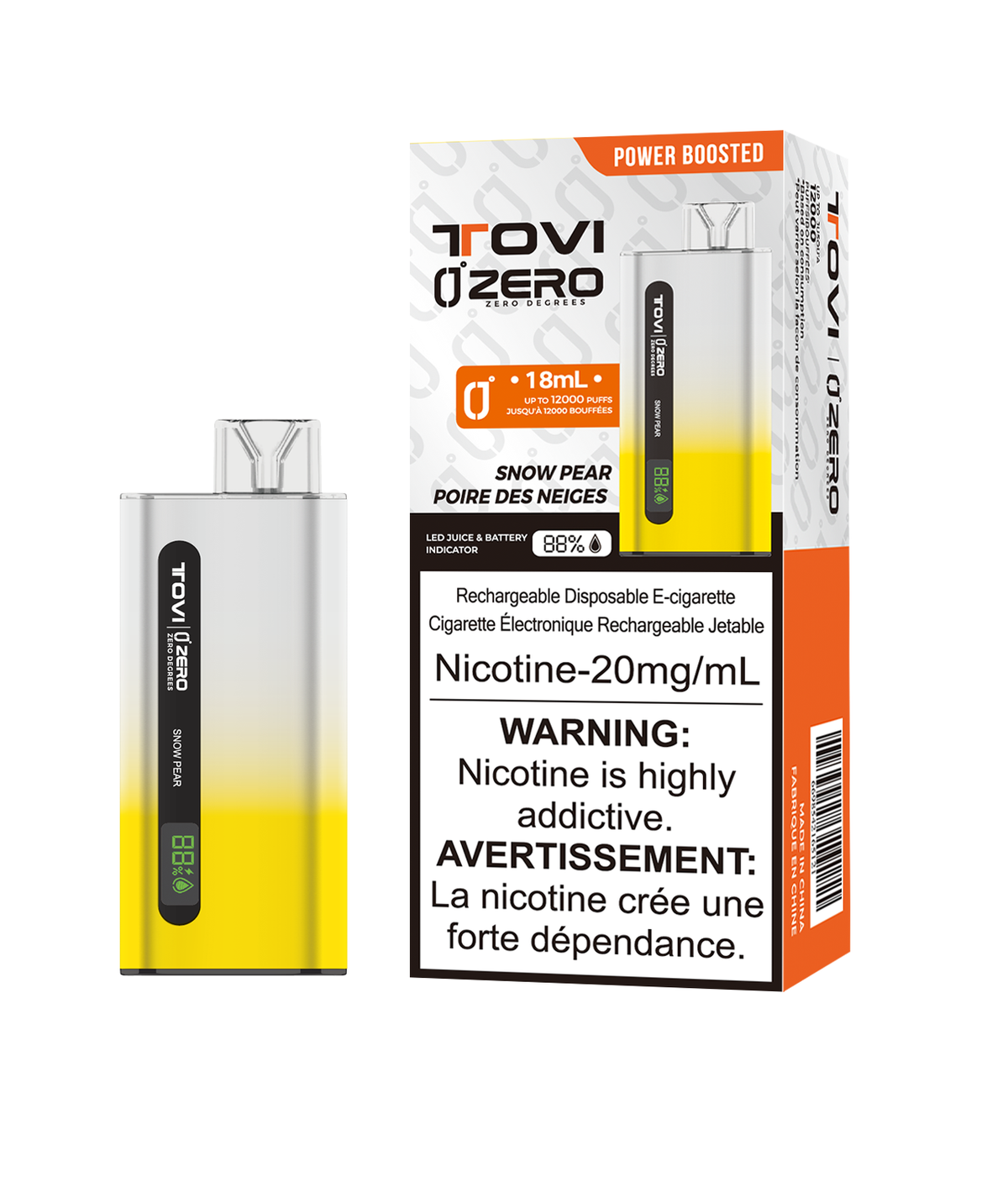 Zero 7500 Super Icy Disposable