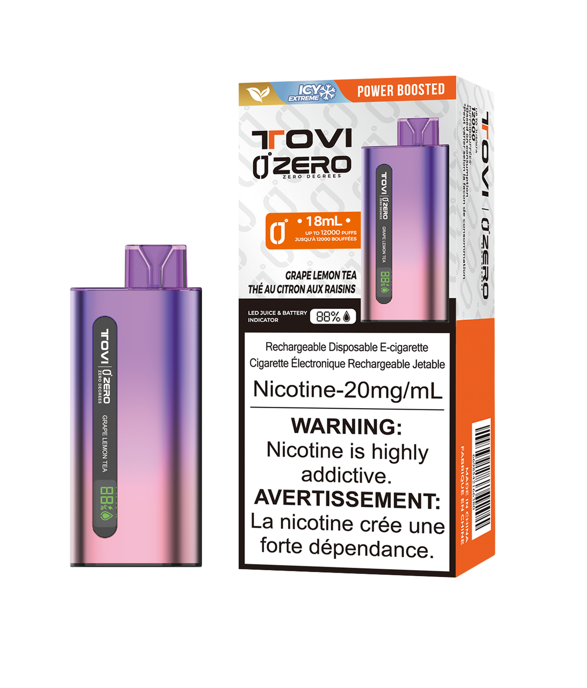 Zero 7500 Super Icy Disposable