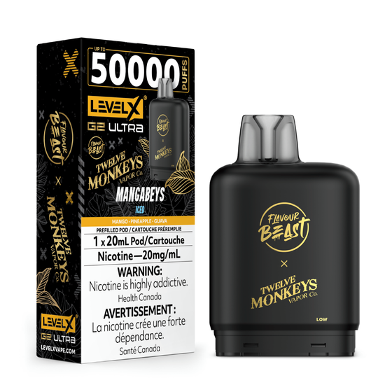 Level X Flavour Beast G2 Ultra 50K POD ONLY