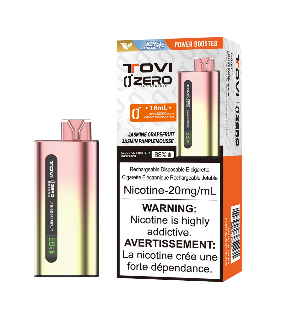 Zero 7500 Super Icy Disposable