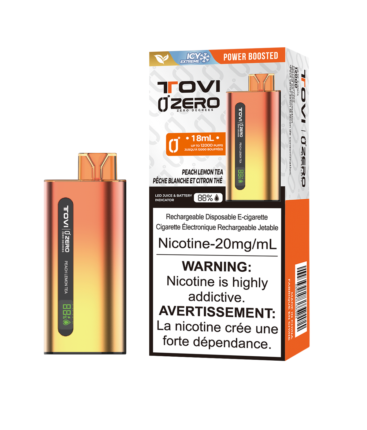 Zero 7500 Super Icy Disposable