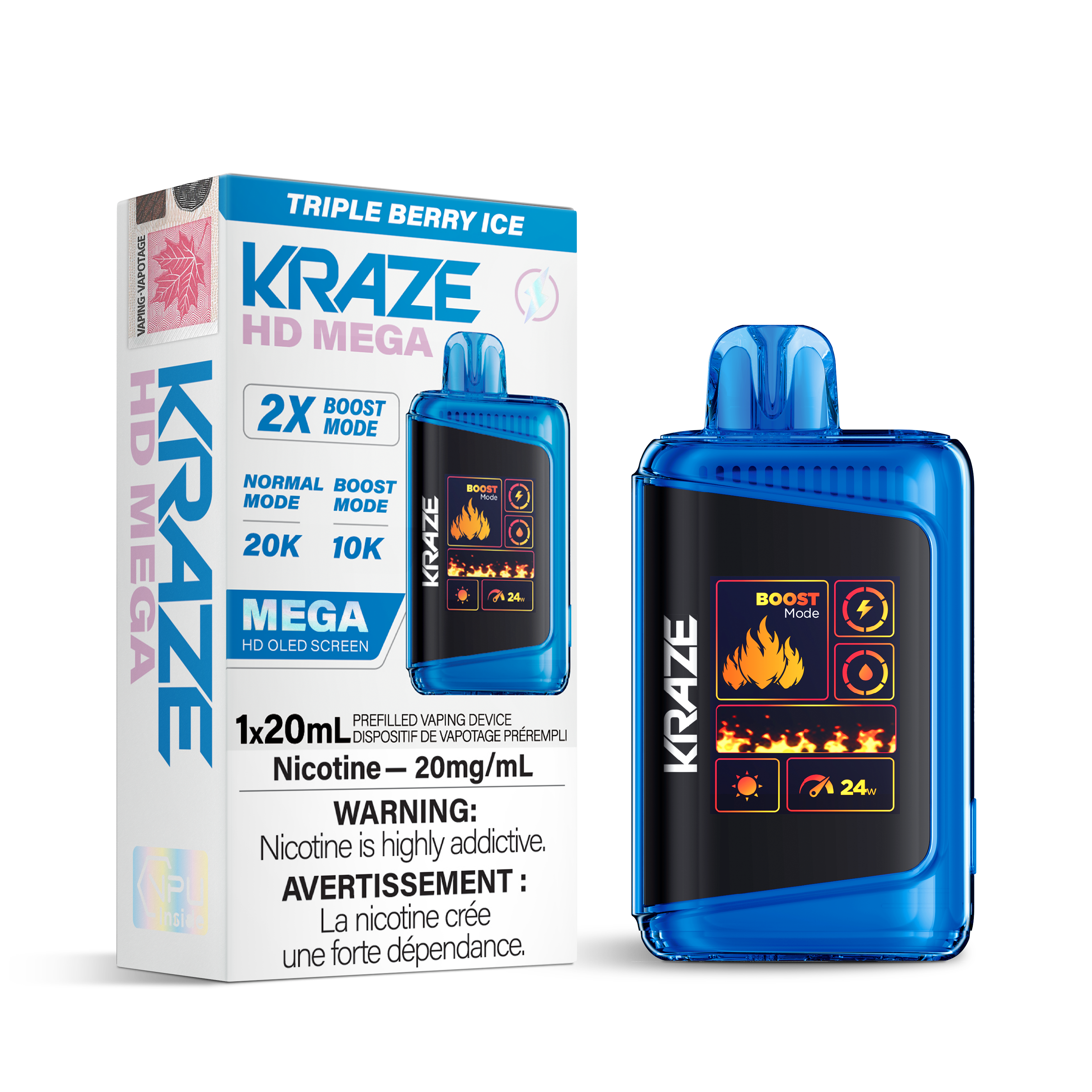 Kraze HD Mega 20K