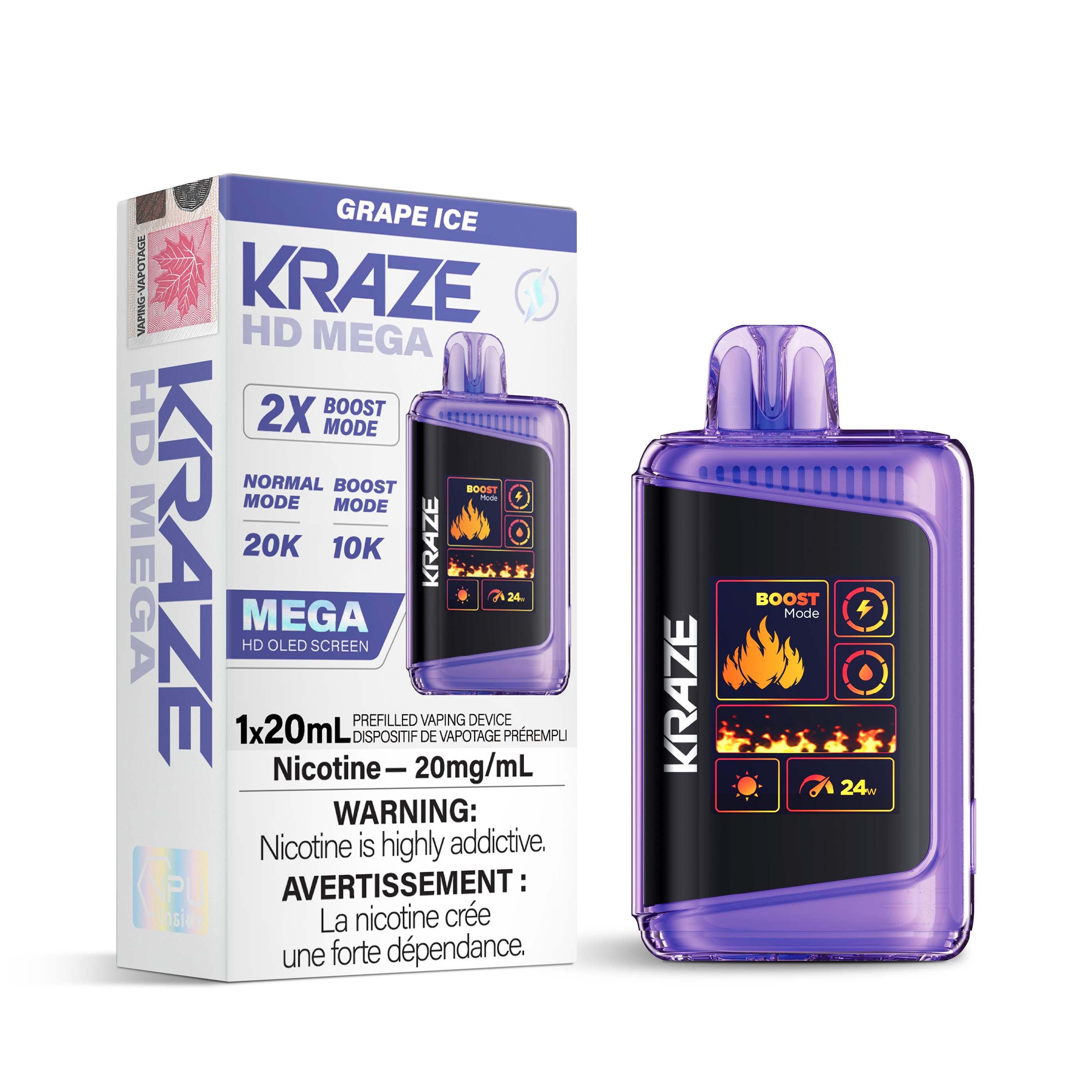 Kraze HD Mega 20K