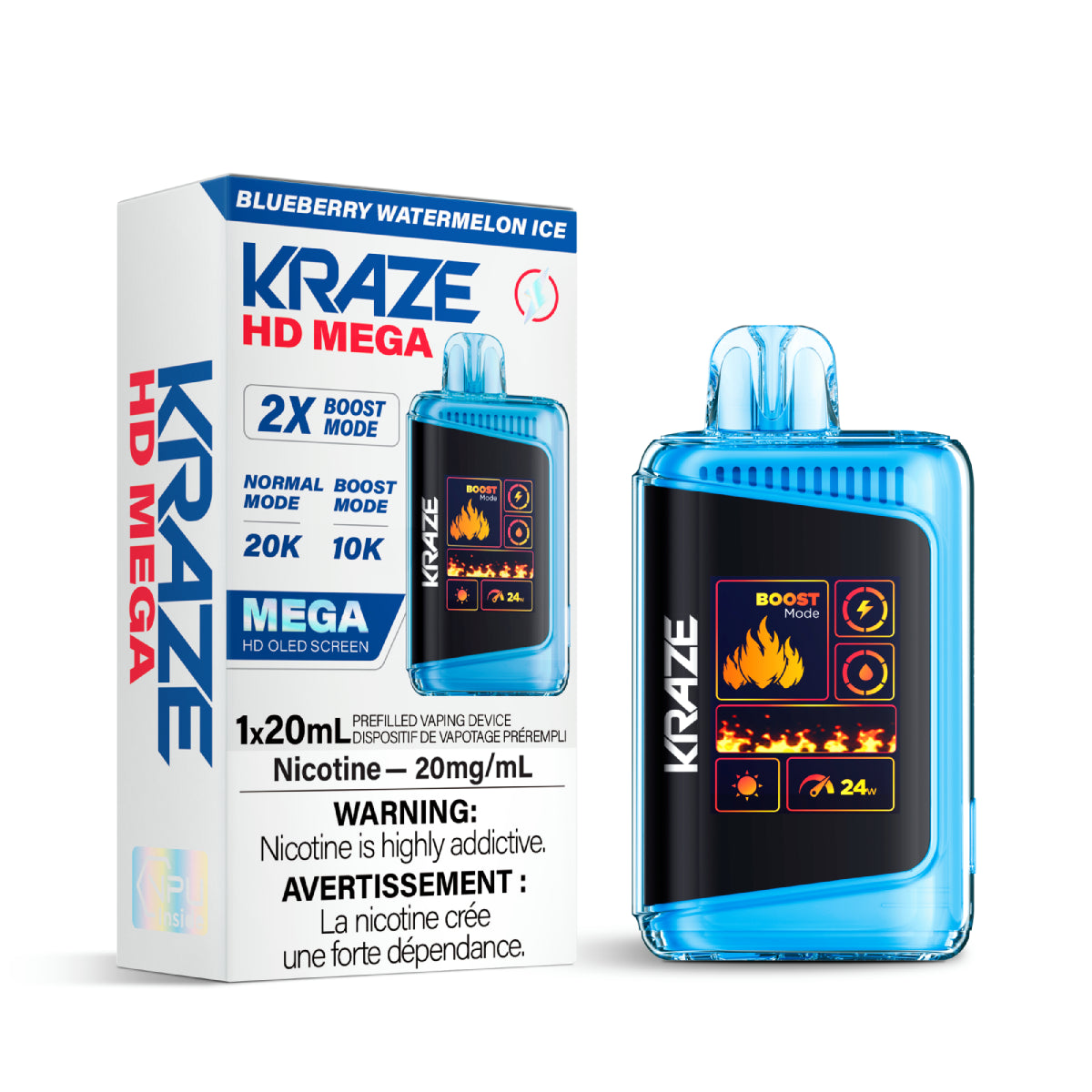 Kraze HD Mega 20K