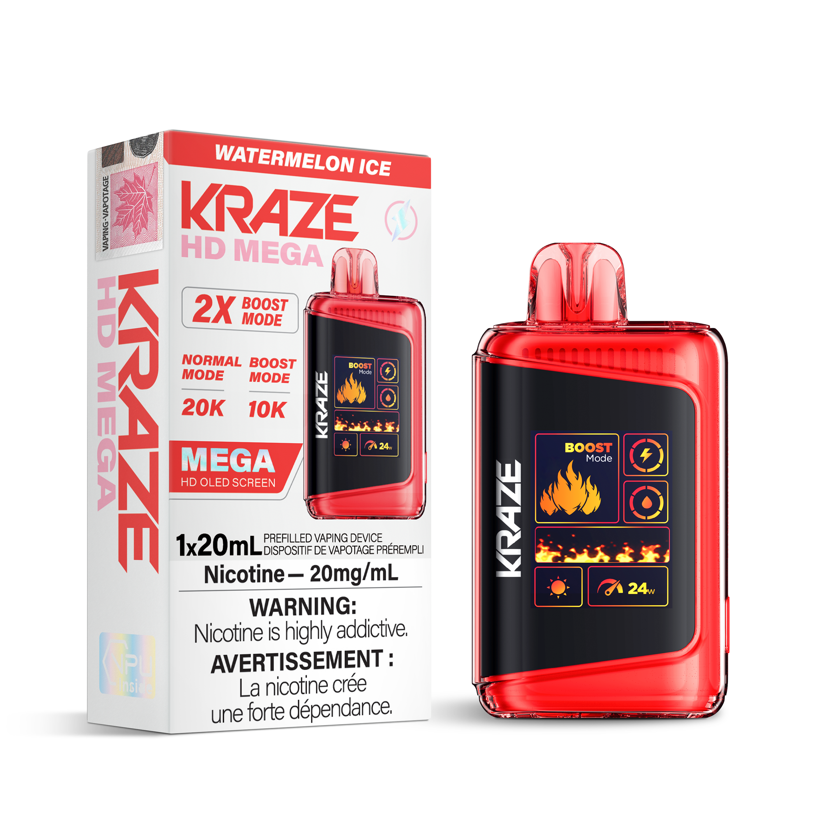 Kraze HD Mega 20K