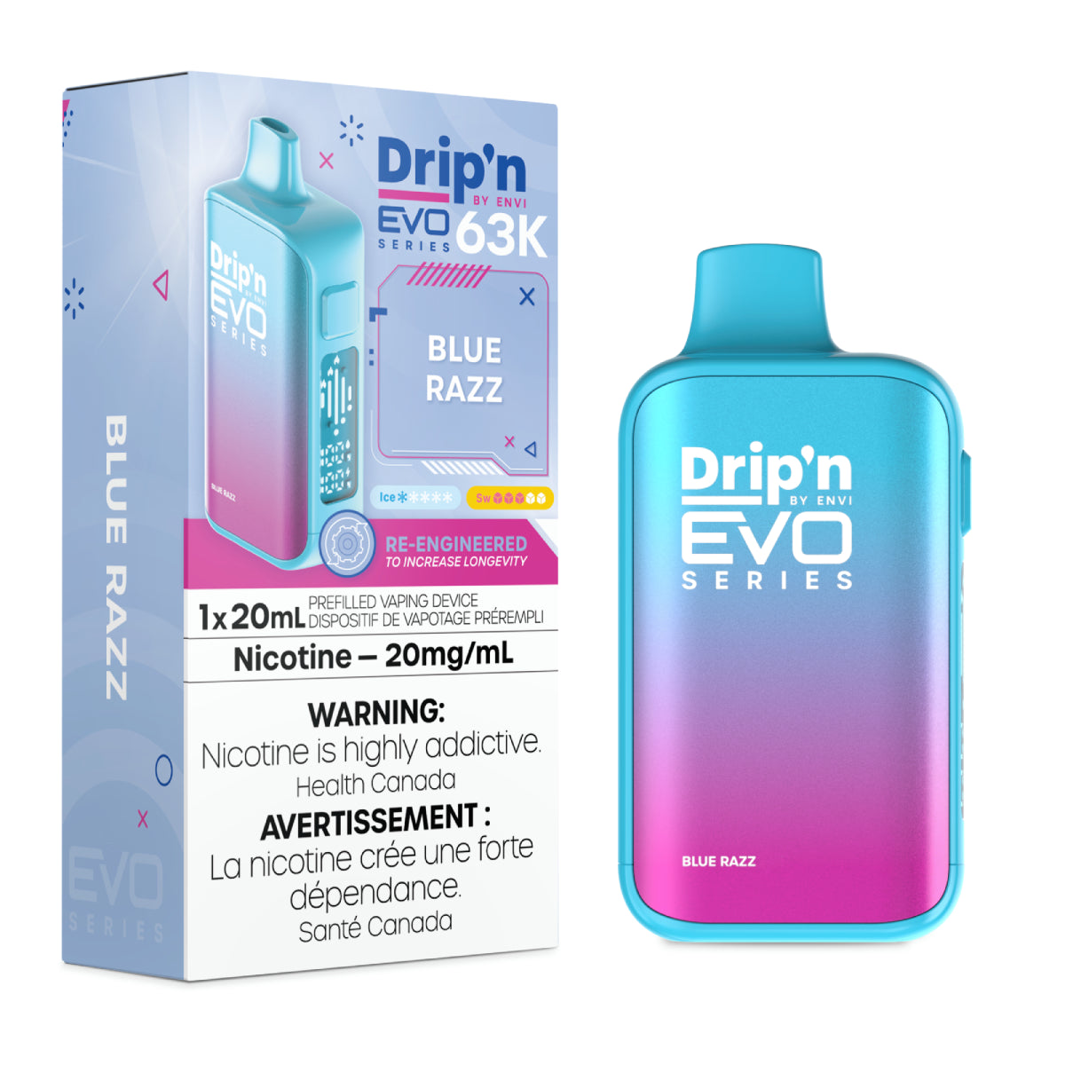 Dripn Evo 63K Disposable Vape