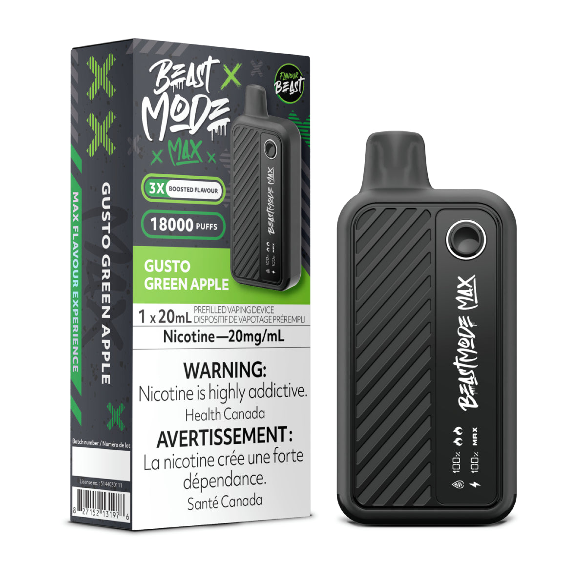 Flavour Beast Mode Max 18K Disposable