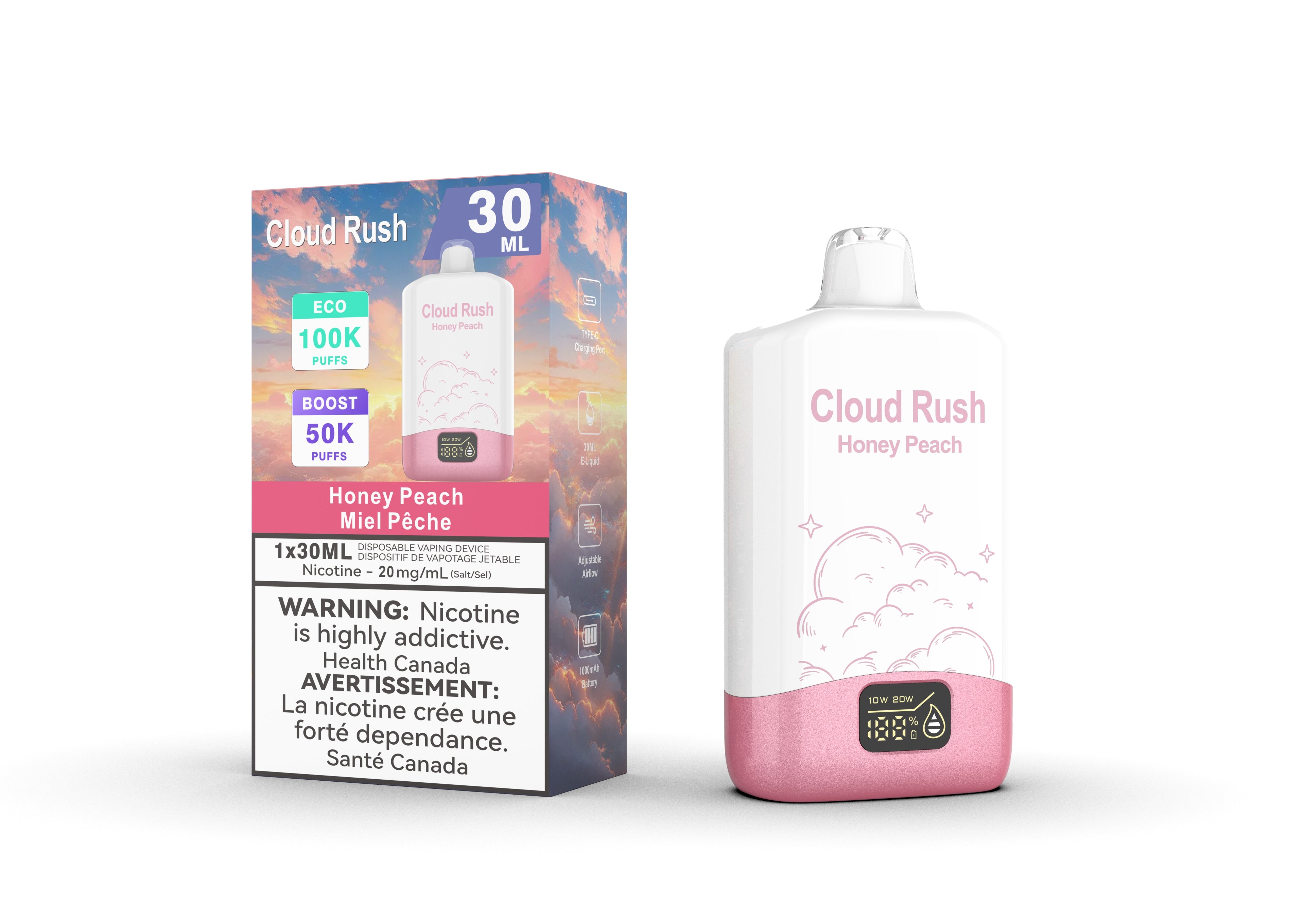 Cloud Rush 100K Disposable