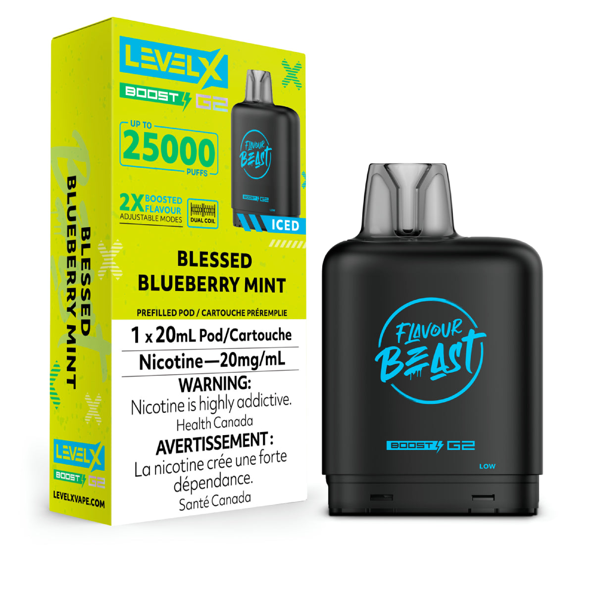 Level X Flavour Beast Boost G2 25K POD ONLY
