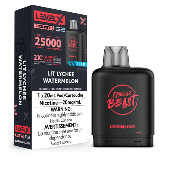 Level X Flavour Beast Boost G2 25K POD ONLY