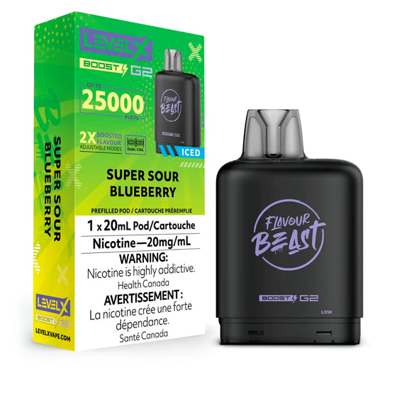 Level X Flavour Beast Boost G2 25K POD ONLY