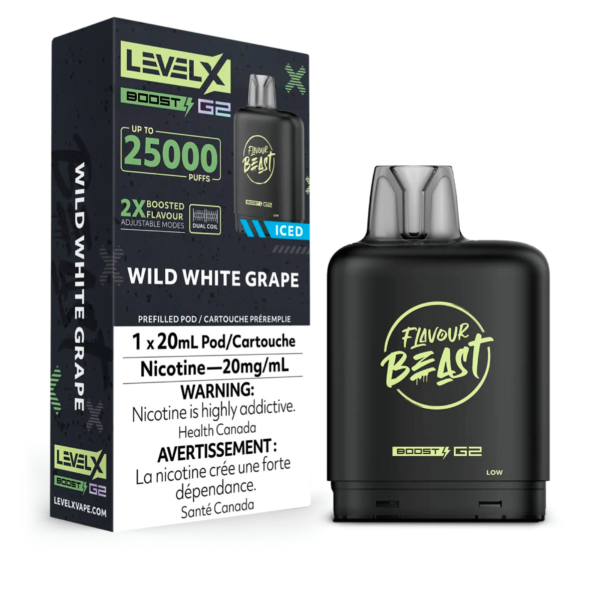 Level X Flavour Beast Boost G2 25K POD ONLY