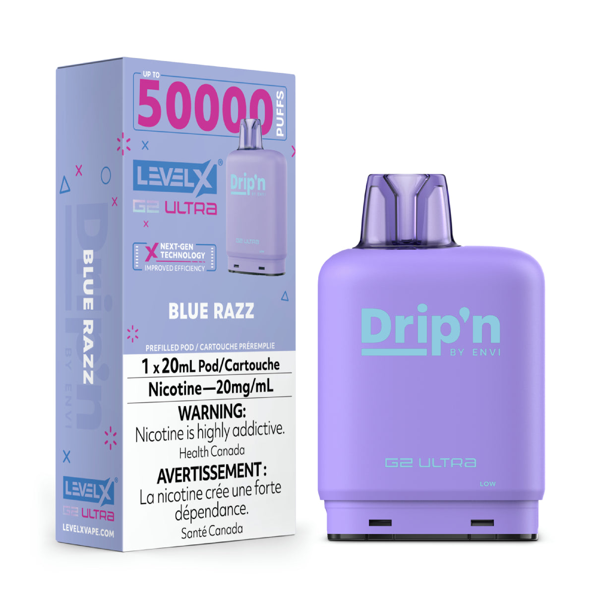 Level X Drip'n G2 Ultra 50K POD ONLY