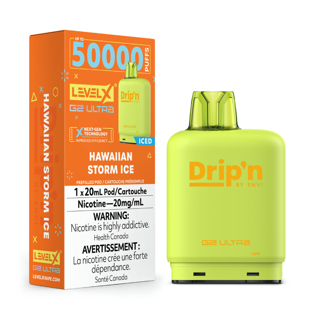 Level X Drip'n G2 Ultra 50K POD ONLY