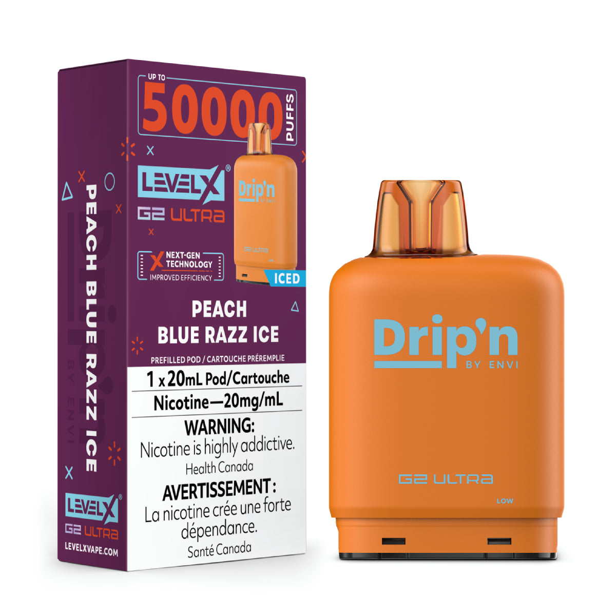 Level X Drip'n G2 Ultra 50K POD ONLY